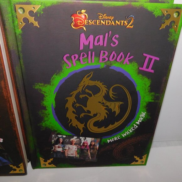 Disney Descendants Mal's Spell Book 1 & 2 More Wicked Magic hardcover - Picture 5 of 8